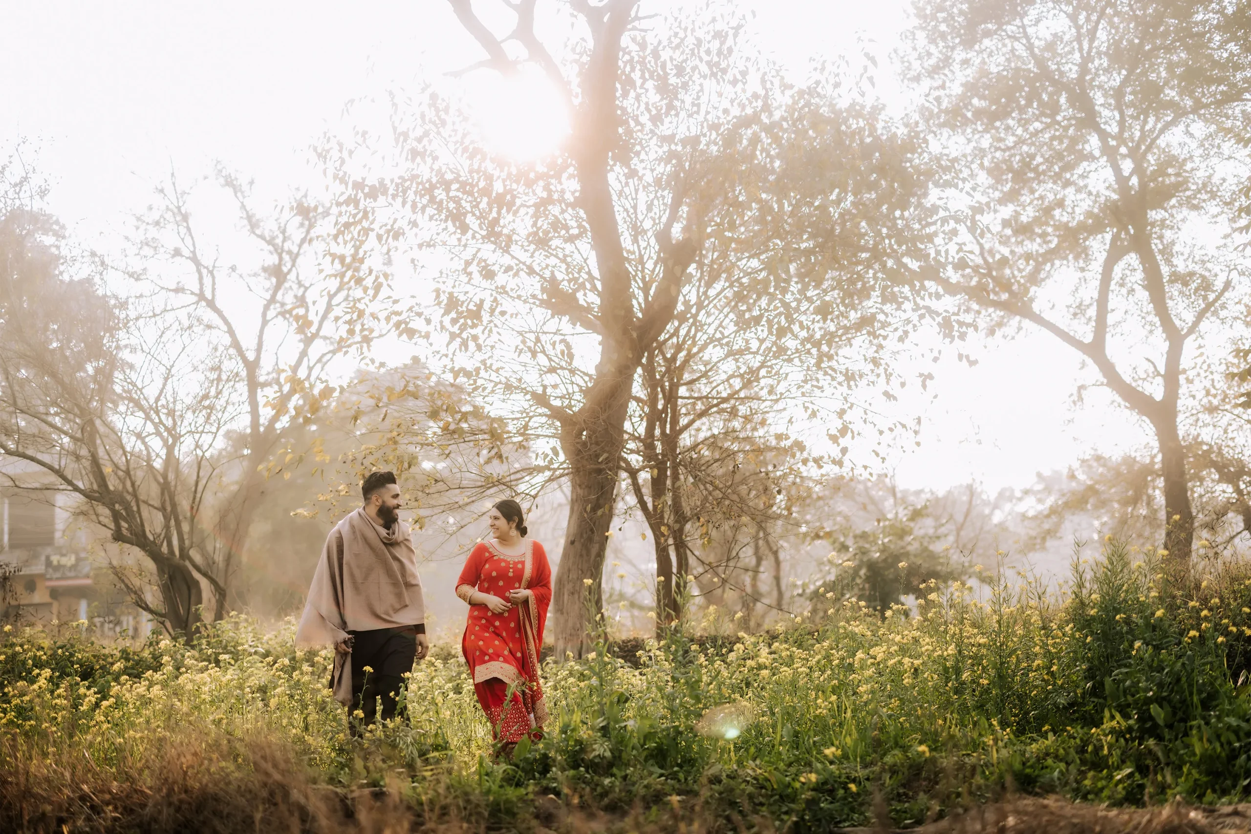 pre-wedding shoot in Chandigarh